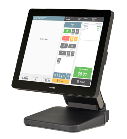 Toshiba kosketusnäyttökassa